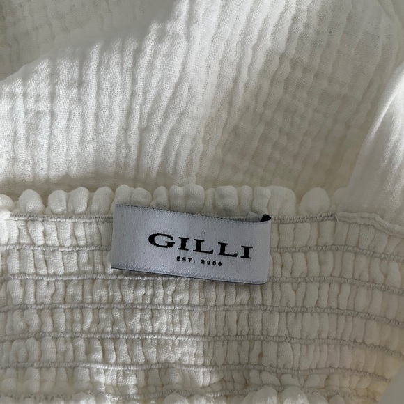 Gilli muslin white tank top - Picture 3 of 3